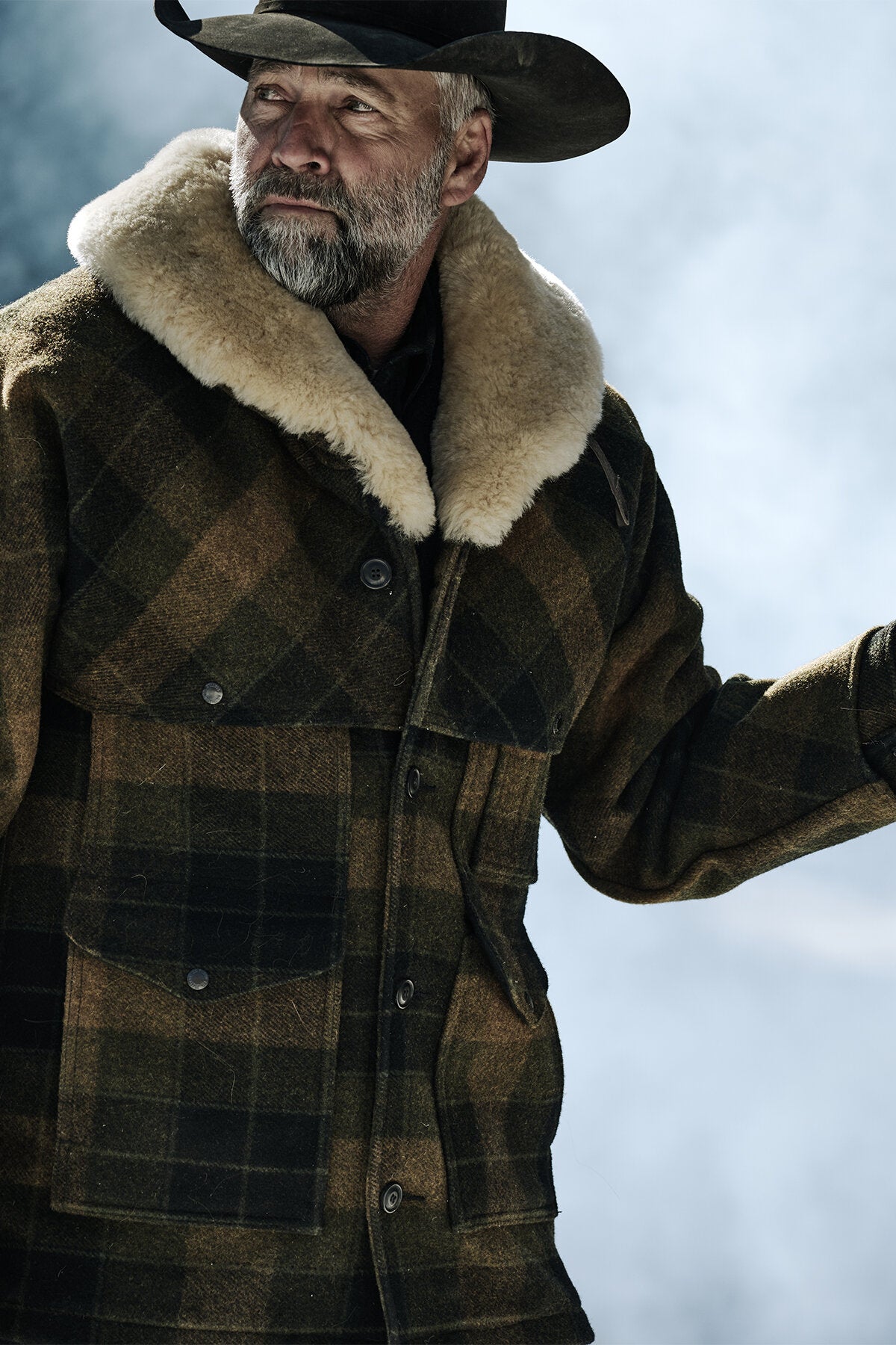 Cape Coat Filson Mackinaw Coat LINED MACKINAW WOOL PACKER COAT