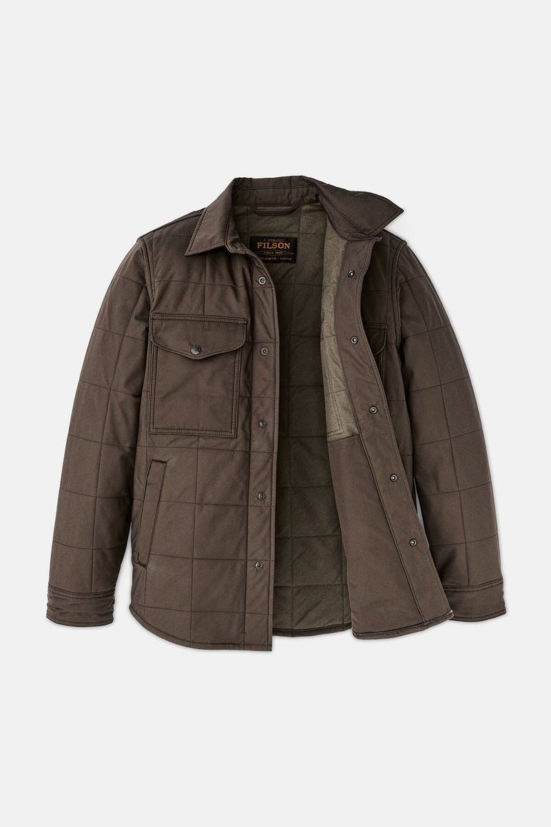 Jac-Shirt trapuntata in Cover Cloth