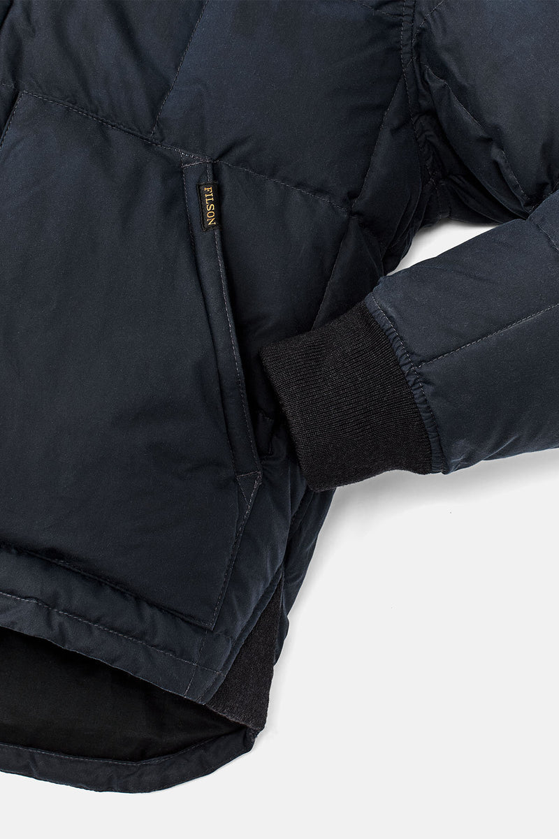 GIACCA CERATA IN PIUMA D’ANATRA