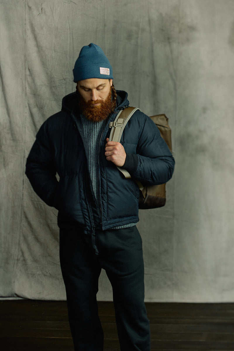 GIACCA CERATA IN PIUMA D’ANATRA