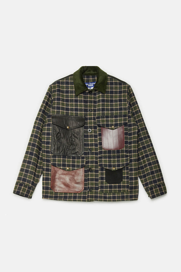 FILSON X JUNYA WATANABE CHECKED WOOL JAC-SHIRT