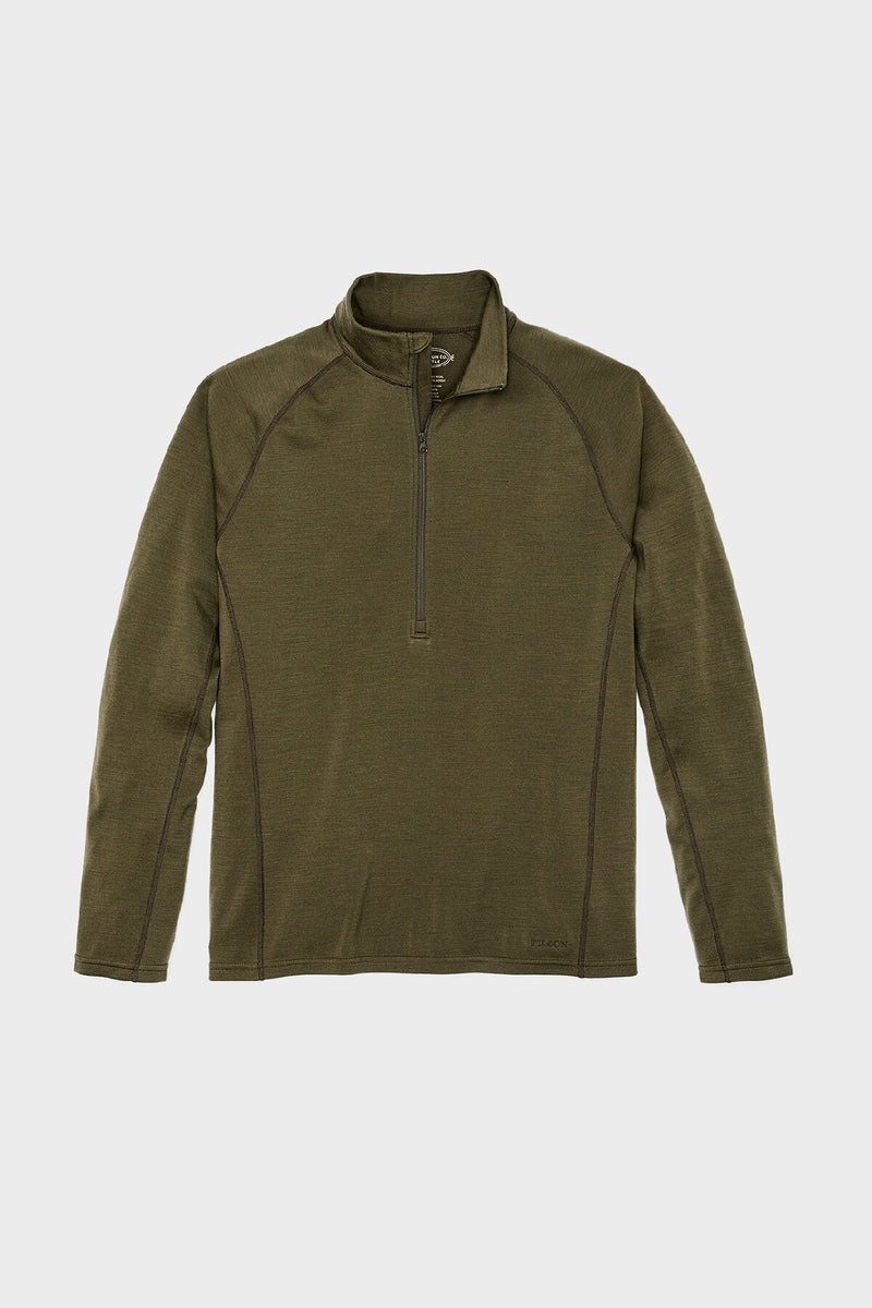 400G MERINO WOOL HALF-ZIP