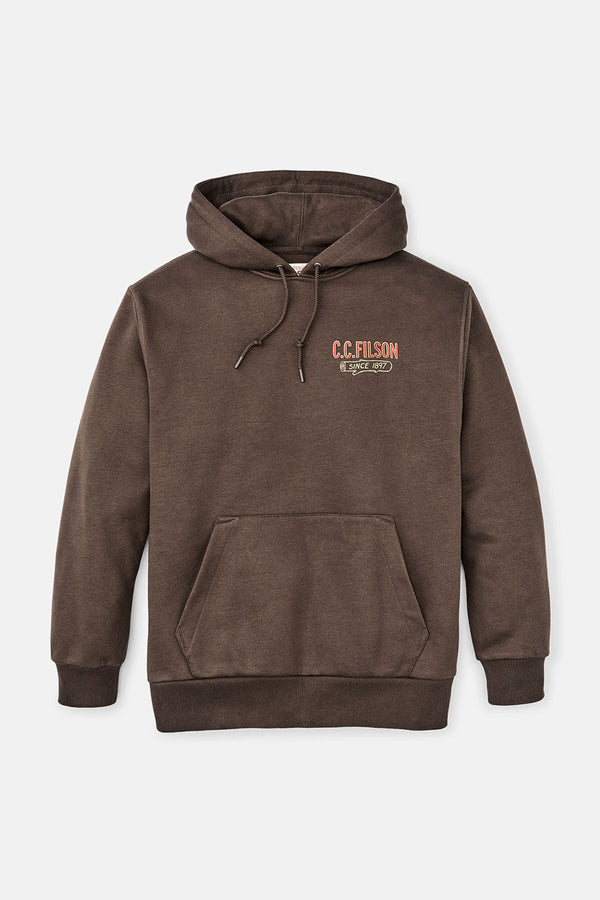 FELPA CON CAPPUCCIO PROSPECTOR GRAPHIC