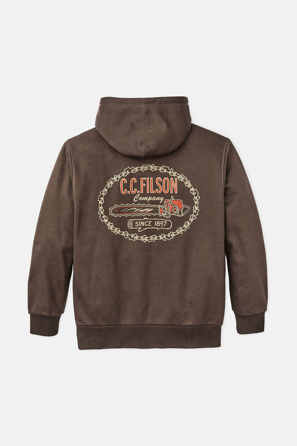FELPA CON CAPPUCCIO PROSPECTOR GRAPHIC