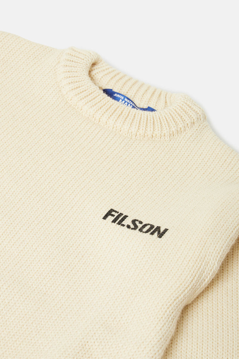 FILSON × JUNYA WATANABE MAGLIONE CON GRAFICA IN LANA