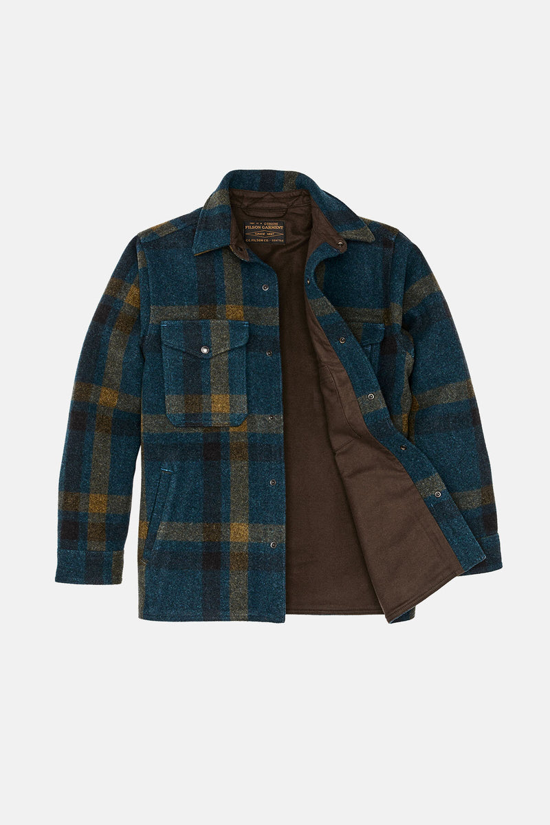 LINED MACKINAW WOOL JAC-SHIRT