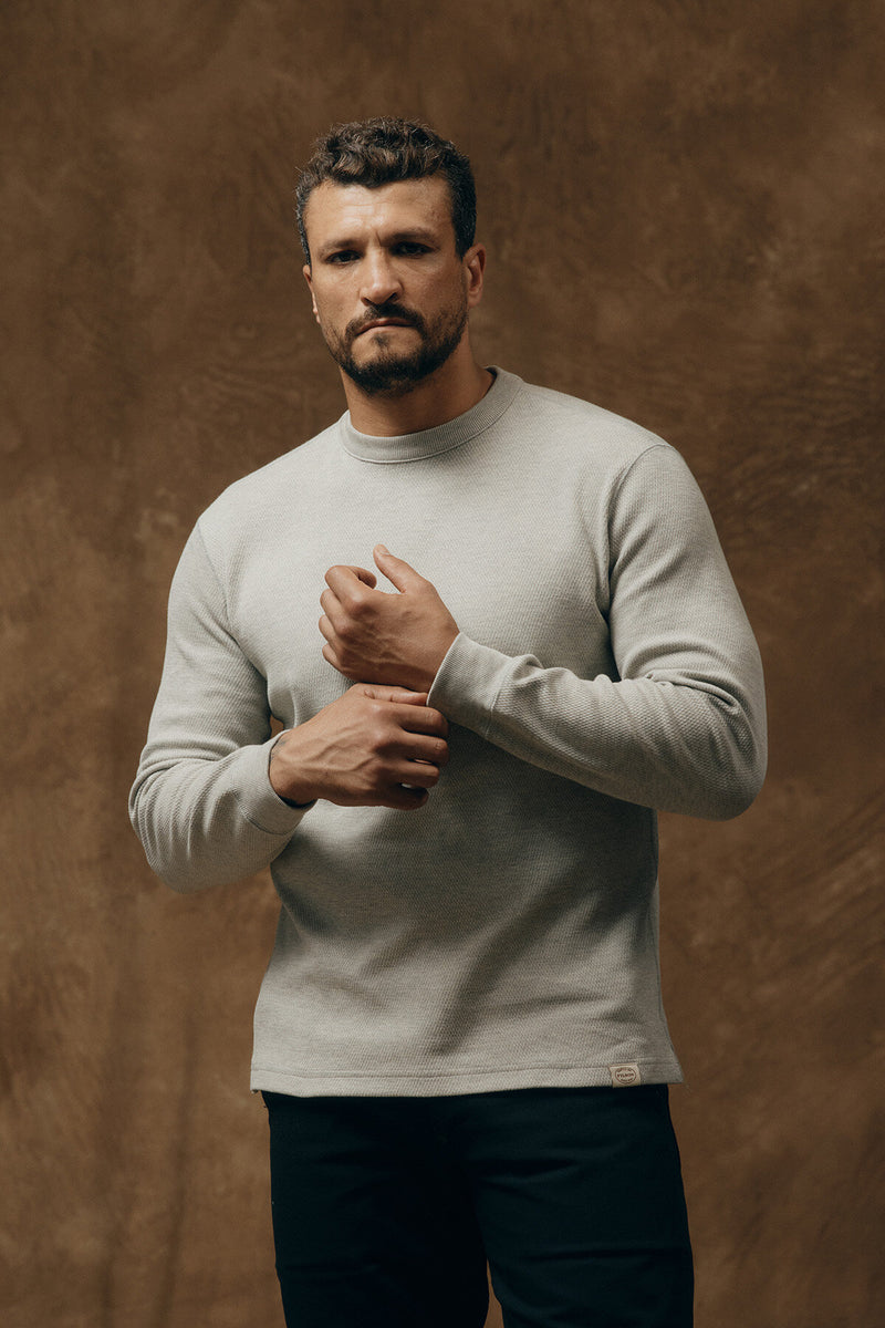 Maglia termica girocollo a nido d’ape