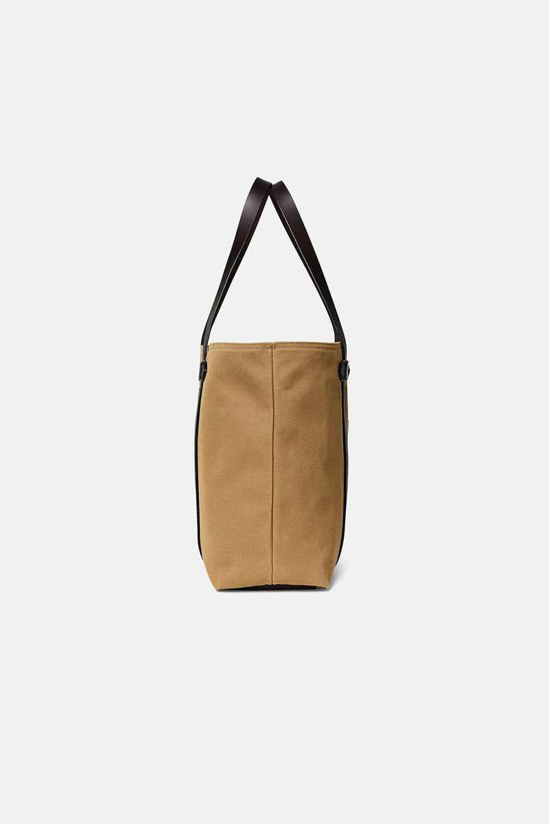 RUGGED TWILL LARGE OPEN TOTE BAG