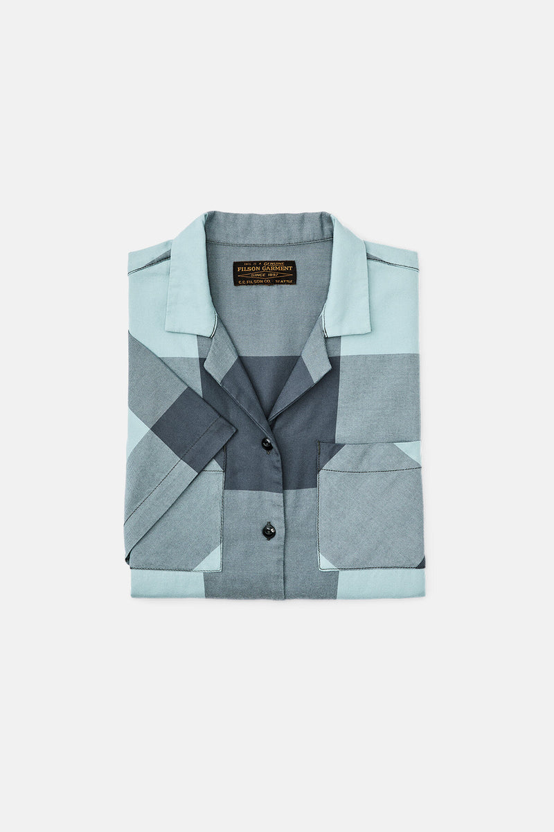 WOMEN’S SHORT SLEEVE TWILL CAMP SHIRT
