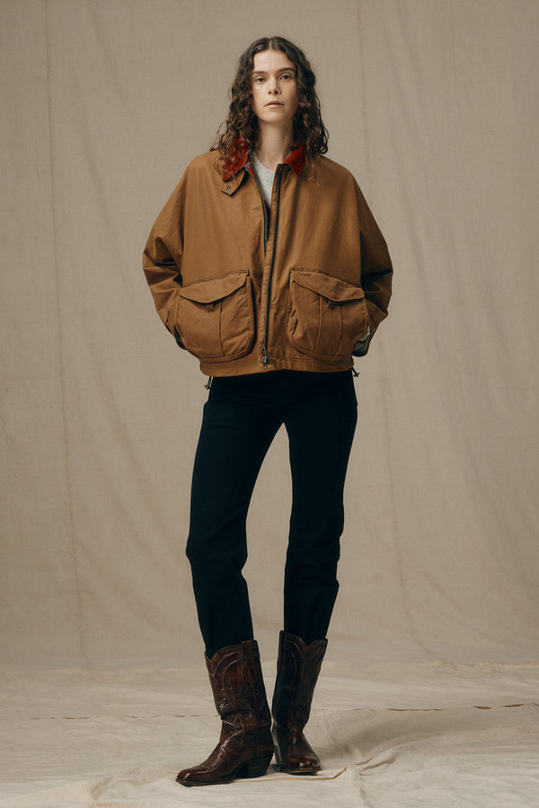 Giacca da lavoro in Shelter Cloth corta da donna