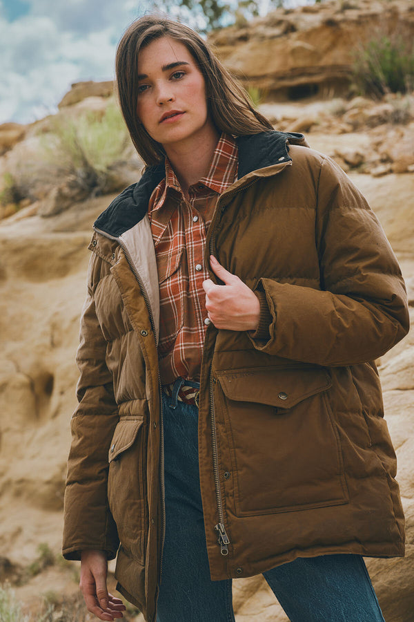 WOMEN'S WAXED DOWN PARKA