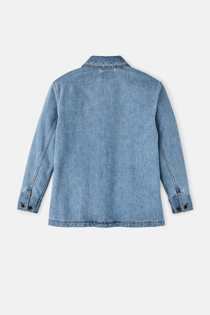 WOMEN’S DENIM BARN COAT