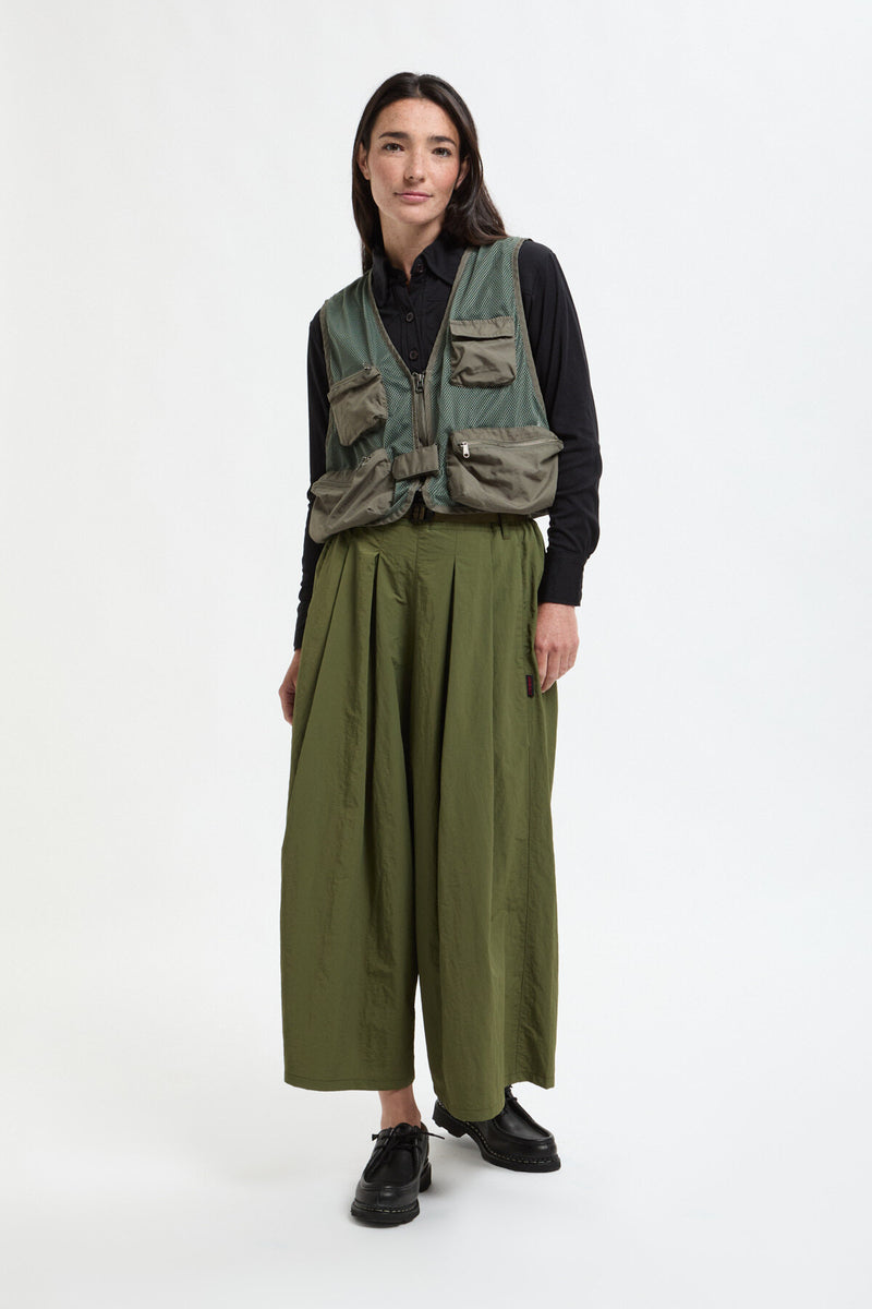 Nylon Flare Pant