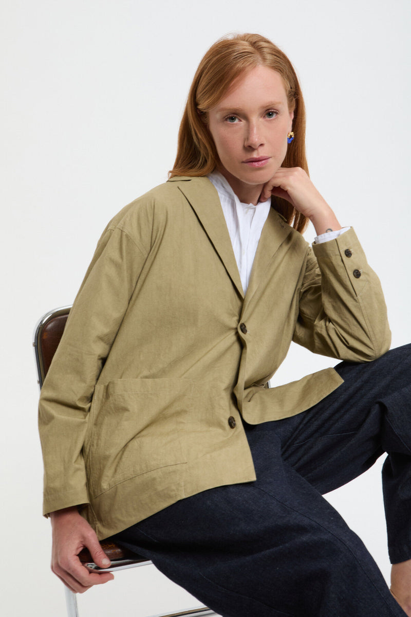 Giacca sartoriale in cotone