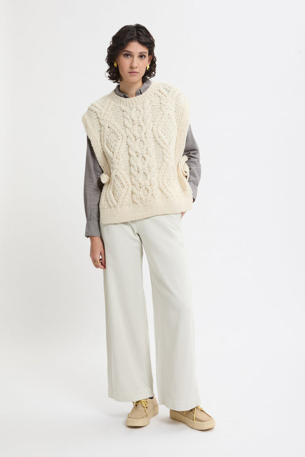 Peruvian Patterned Knit Vest