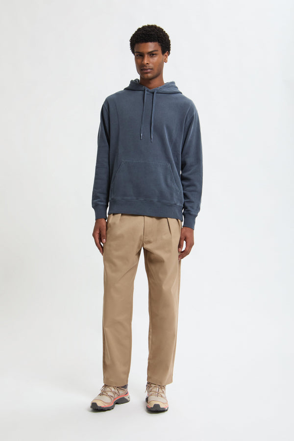 Pantaloni in twill a vestibilità rilassata