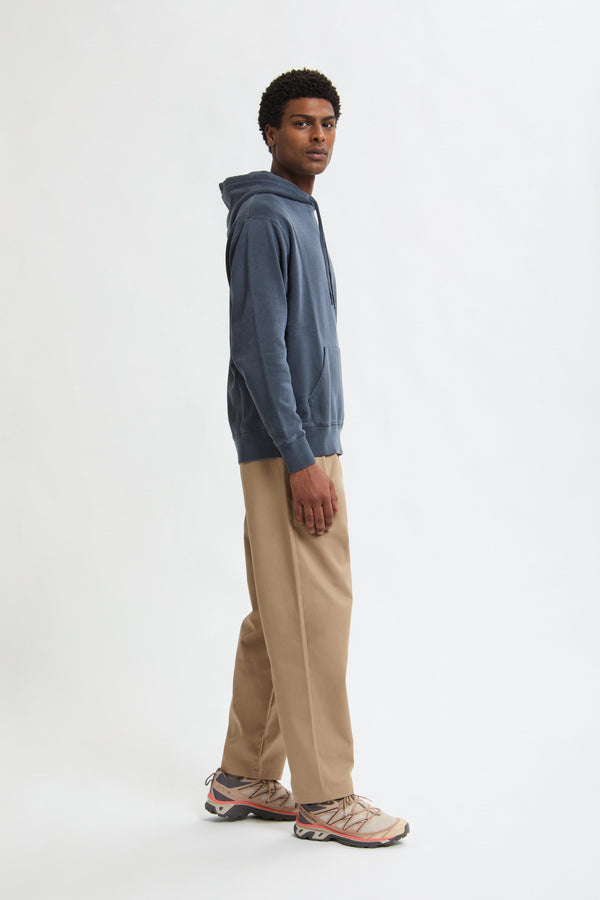 Pantaloni in twill a vestibilità rilassata