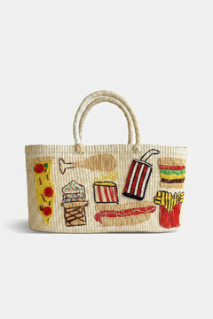 Borsa fatta a Mano in Toquilla Junk Food