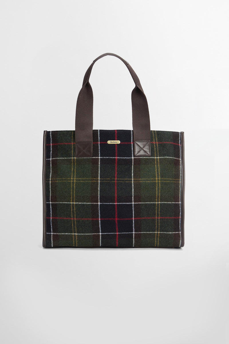 Borsa tote Turnberry in tartan