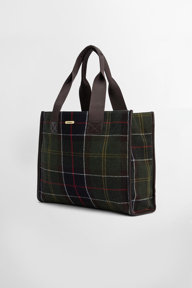 Borsa tote Turnberry in tartan