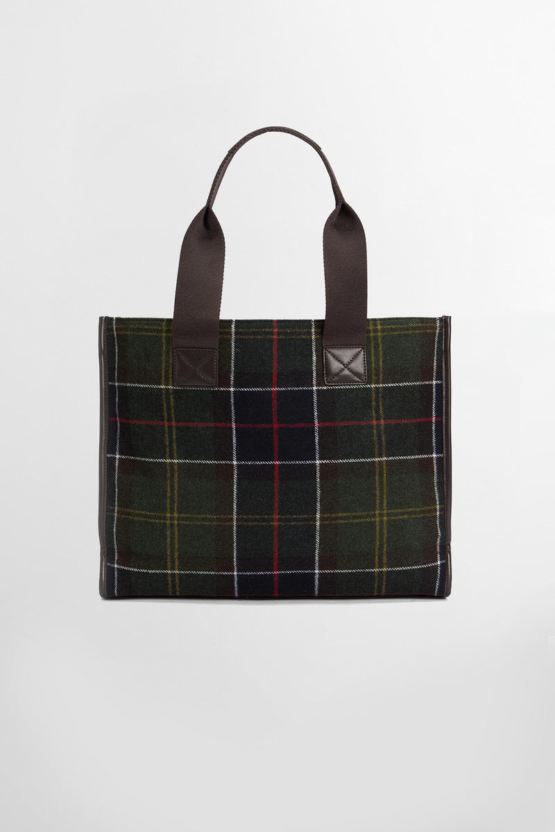Borsa tote Turnberry in tartan