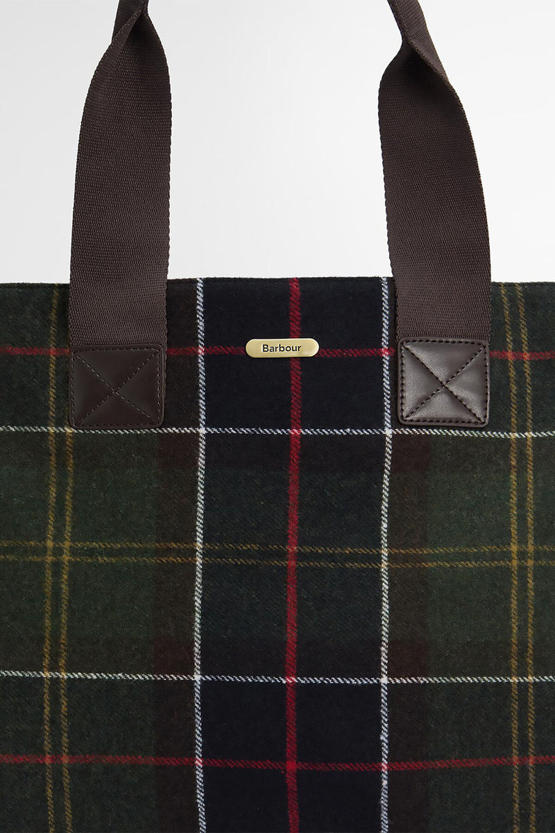 Borsa tote Turnberry in tartan