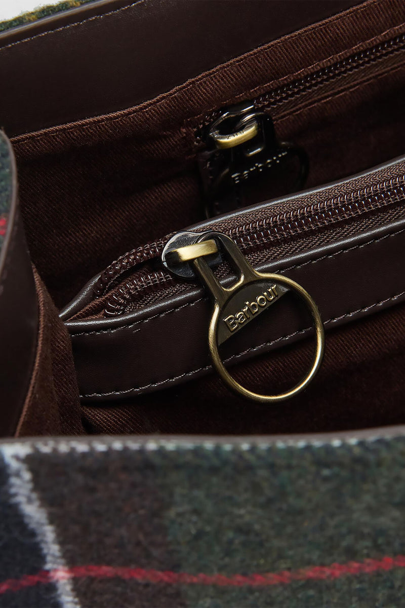 Borsa tote Turnberry in tartan