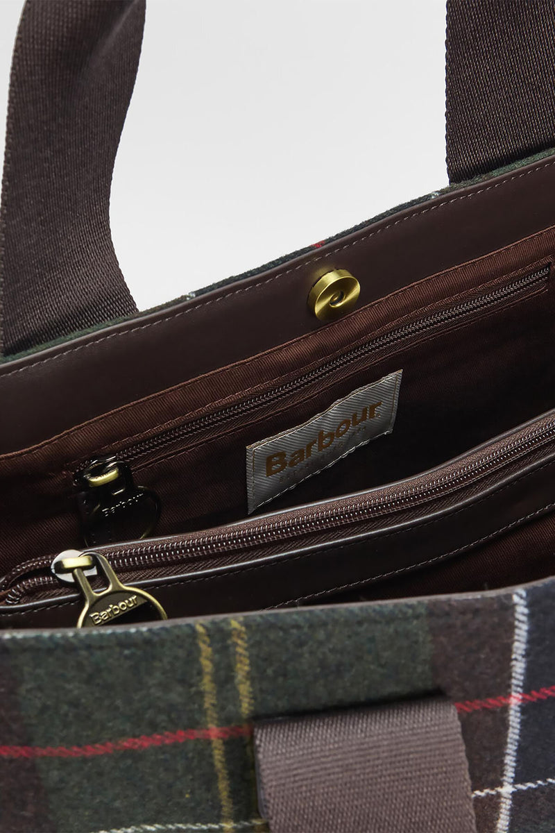 Borsa tote Turnberry in tartan