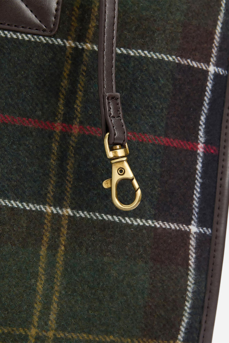 Borsa tote Turnberry in tartan