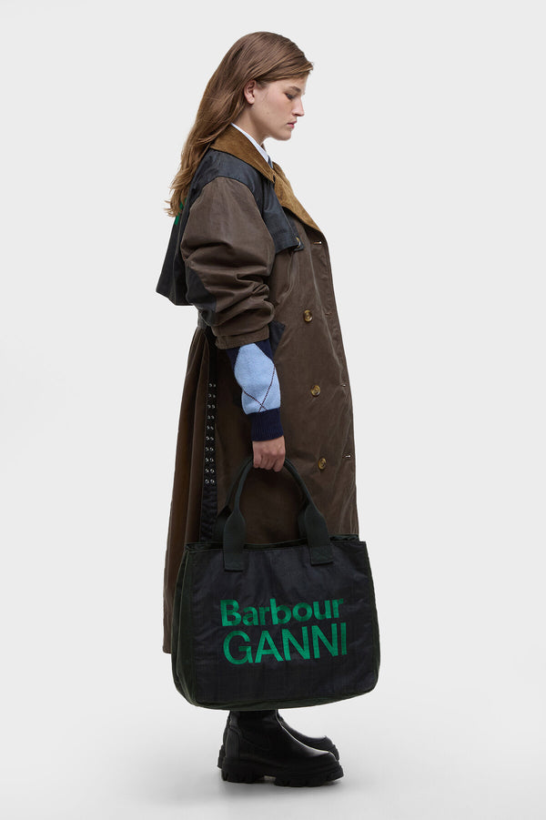 Barbour Ganni Wax Tote Bag