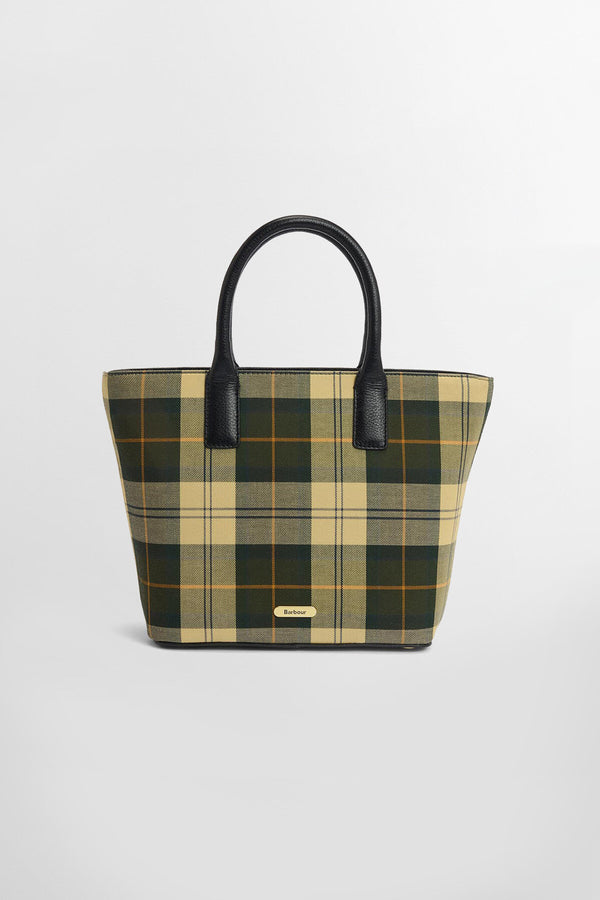 Borsa tote in tartan Birch Barbour
