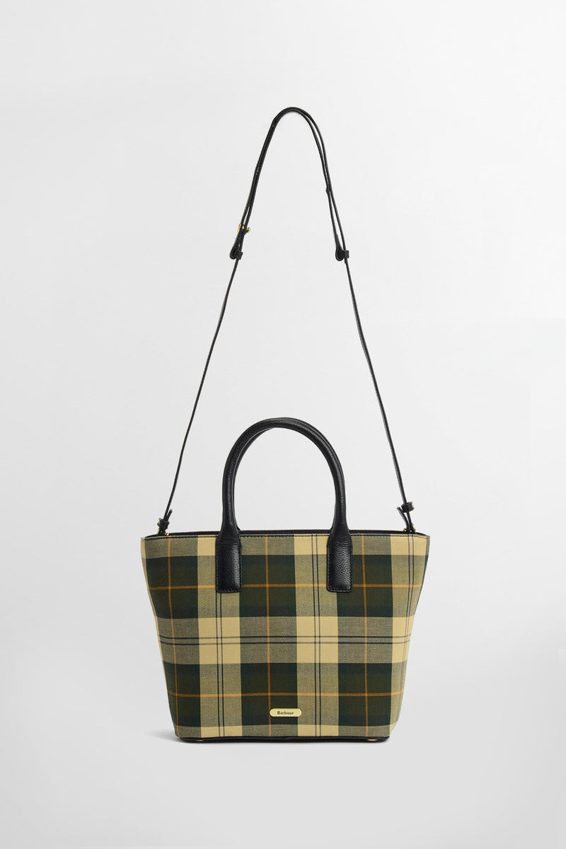 Borsa tote in tartan Birch Barbour