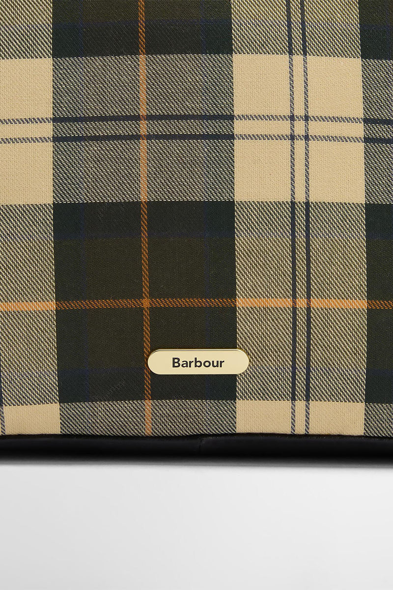 Borsa tote in tartan Birch Barbour