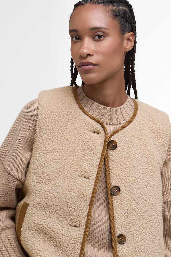 Gilet in pile Luciana