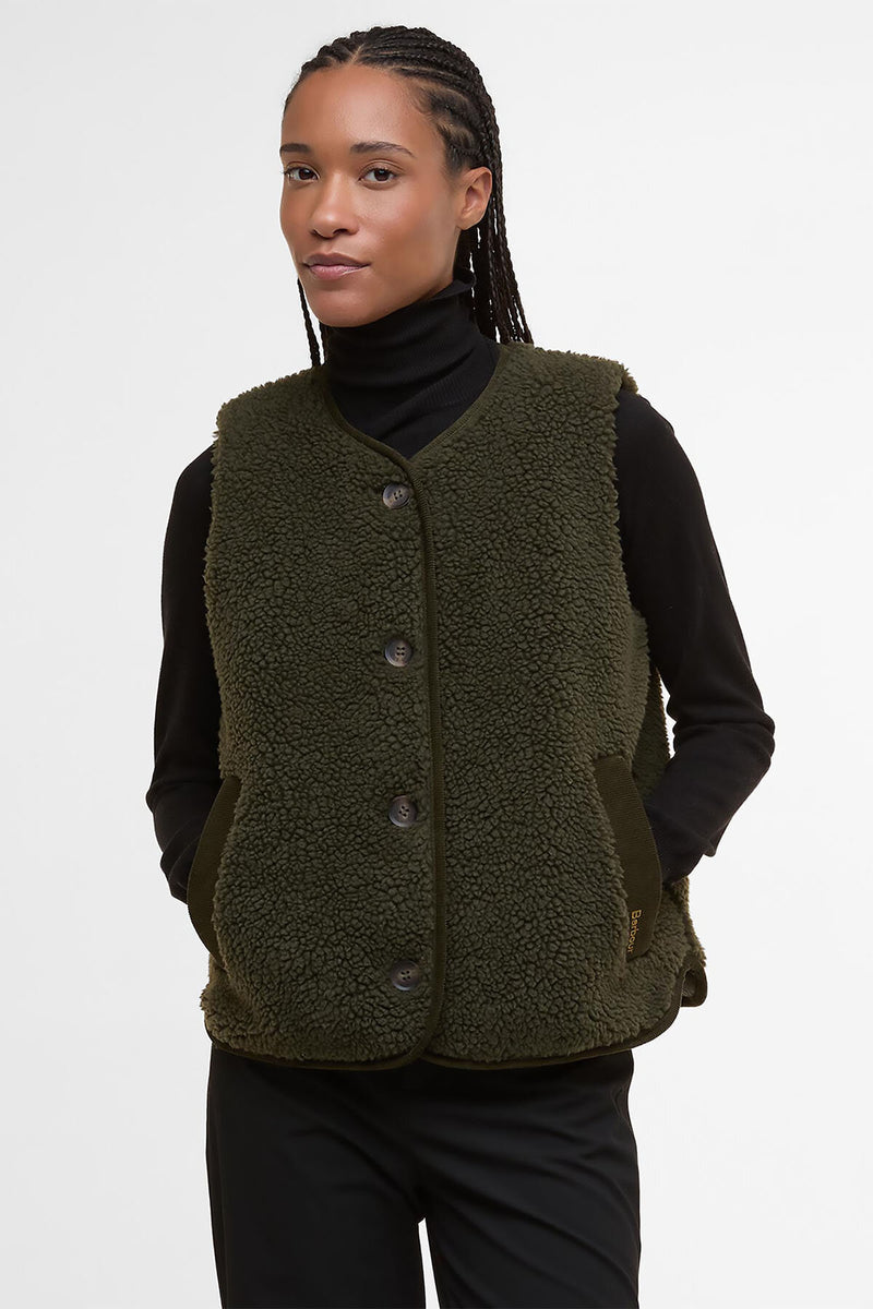 Gilet in pile Luciana