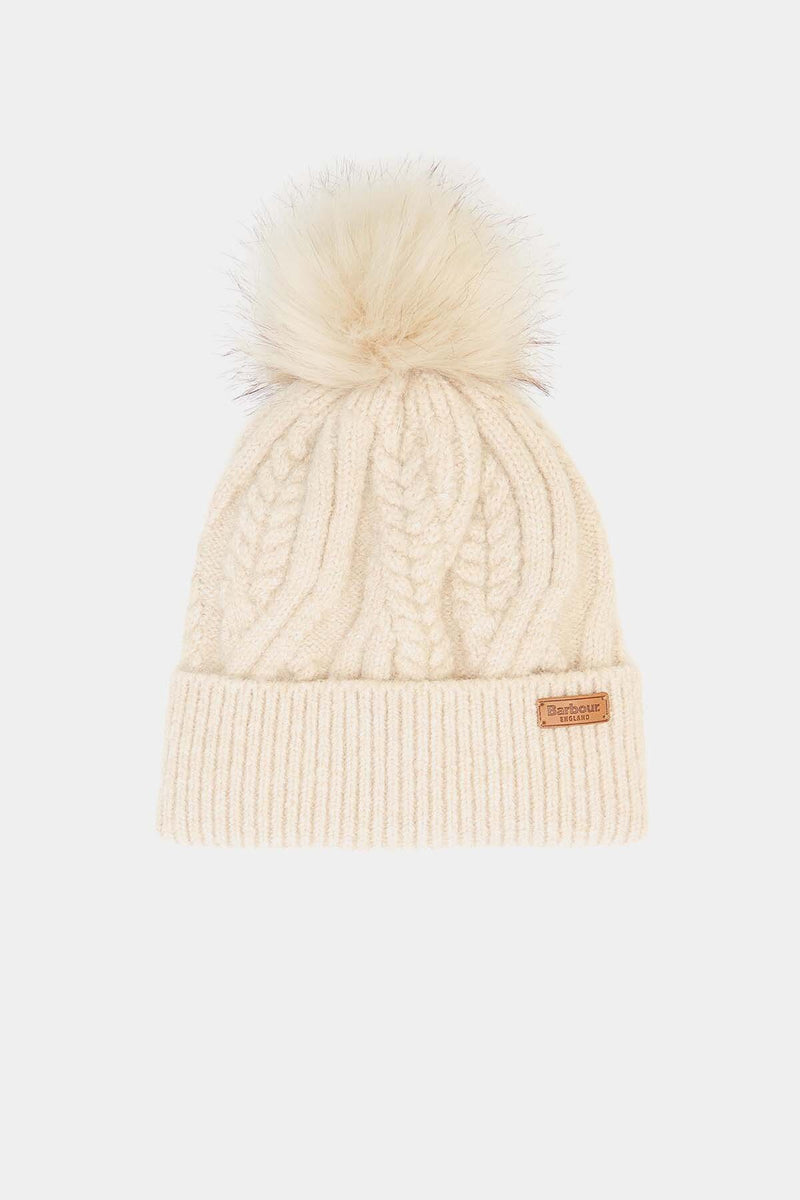 Elsdon Cable-Knit Beanie