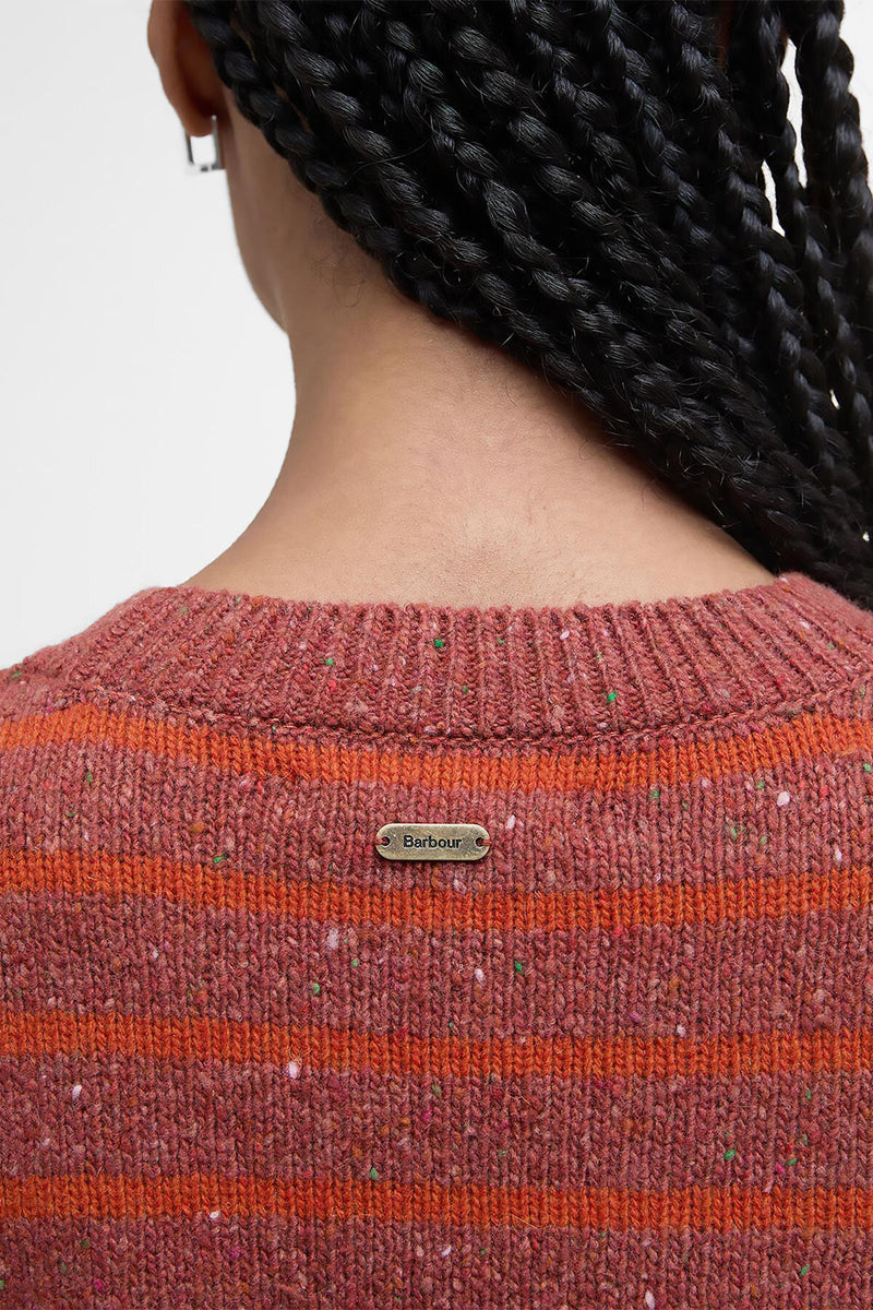 Claydon Striped Crew Neck Jumper