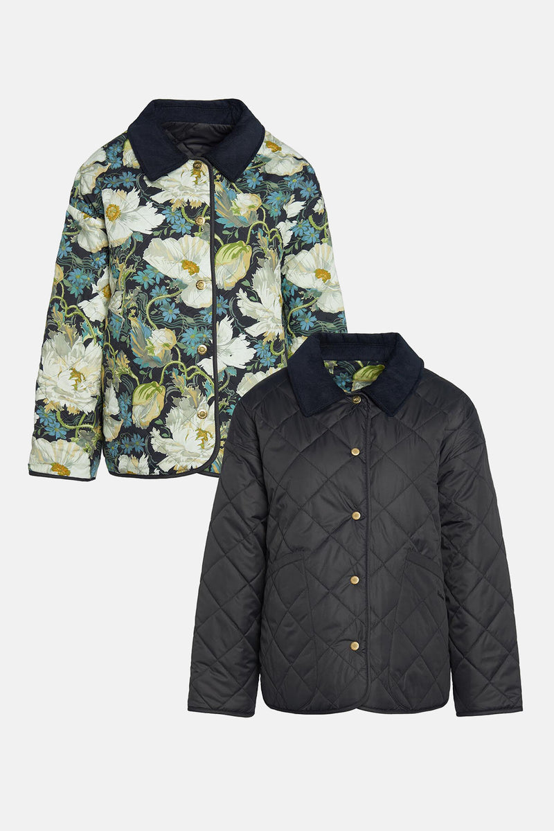 Giacca trapuntata reversibile Daintry Barbour x House of Hackney