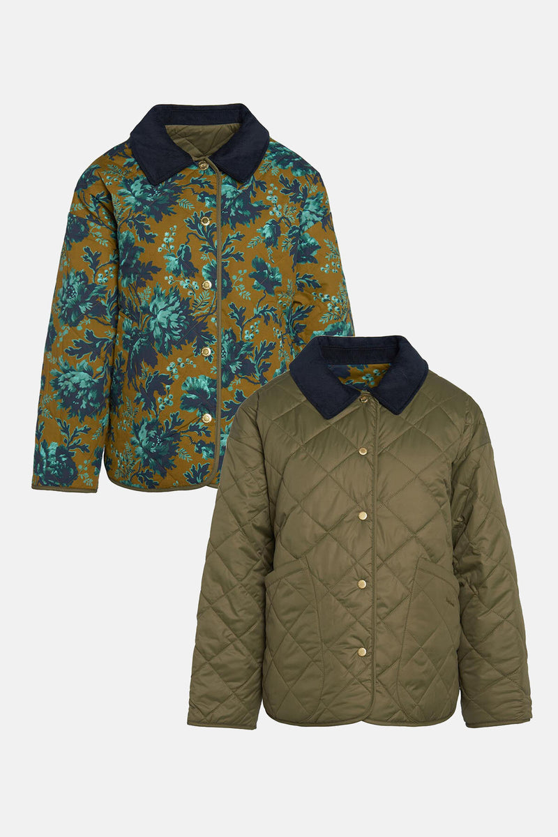 Giacca trapuntata reversibile Daintry Barbour x House of Hackney