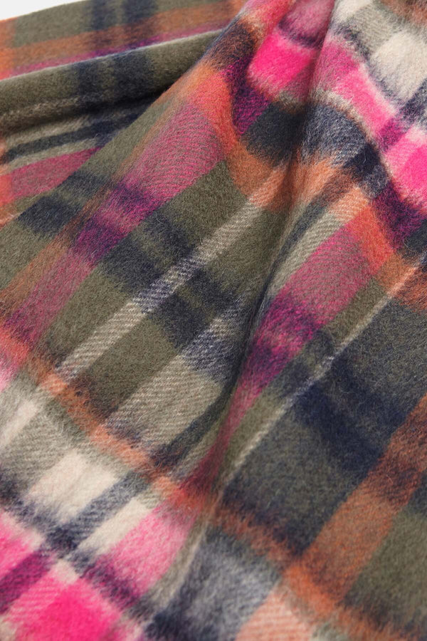 Vintage Winter Plaid Scarf