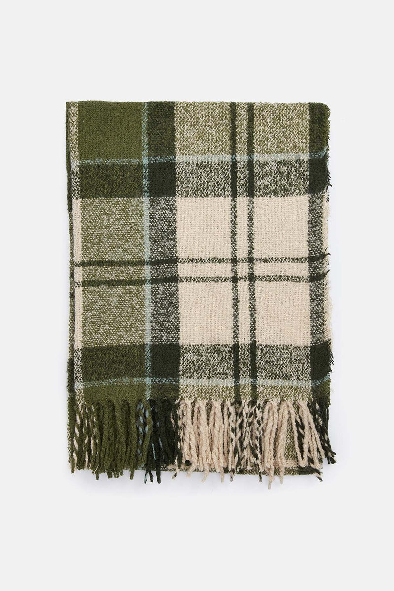 Sciarpa Tartan Boucle