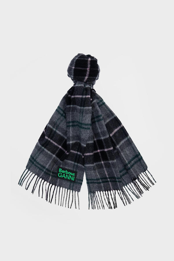 Barbour Ganni Tartan Scarf