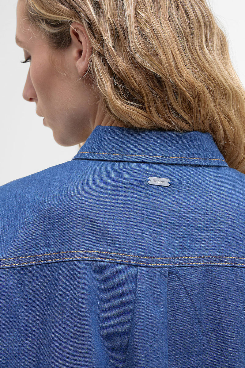 Camicia oversize Woodrow in denim