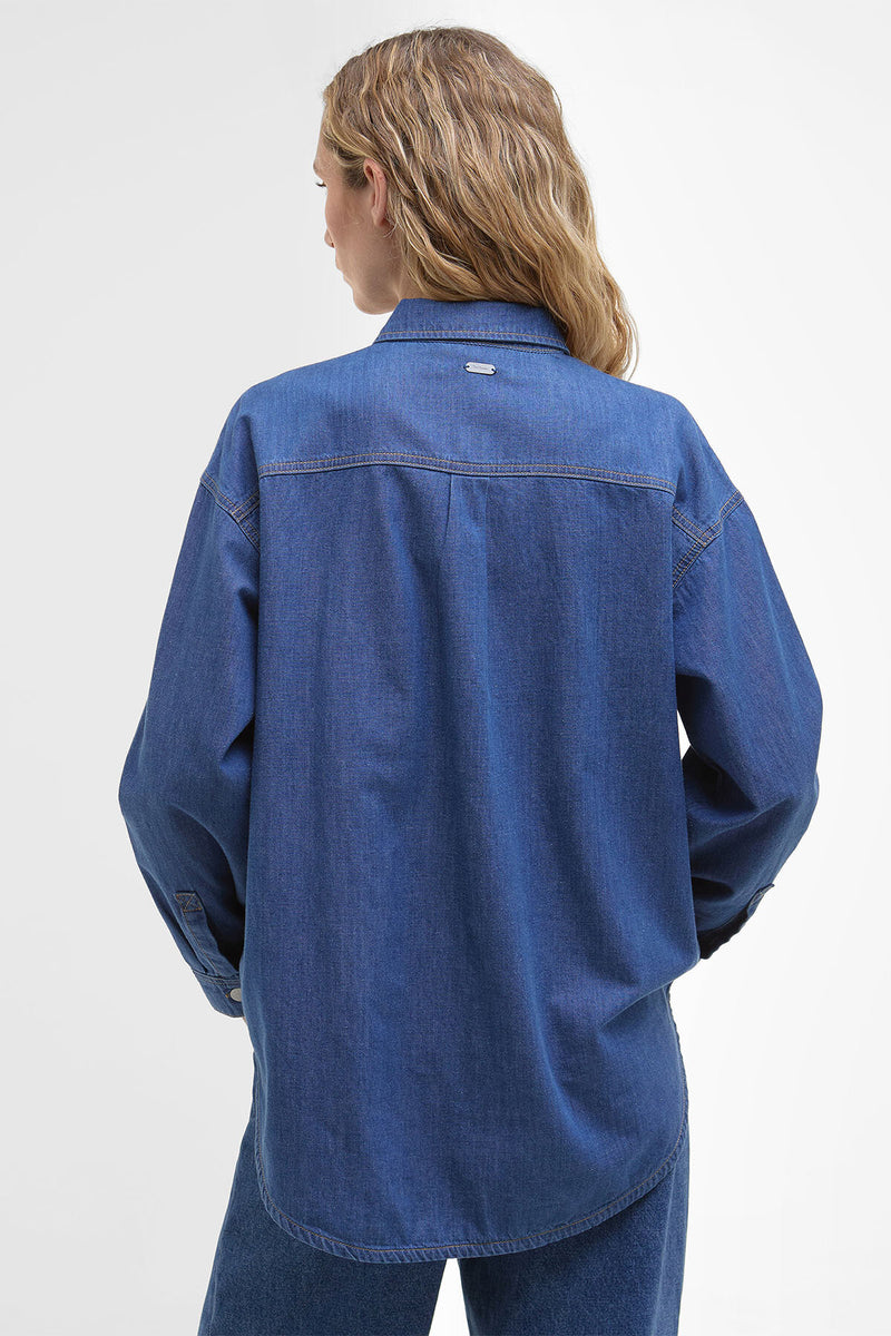 Camicia oversize Woodrow in denim