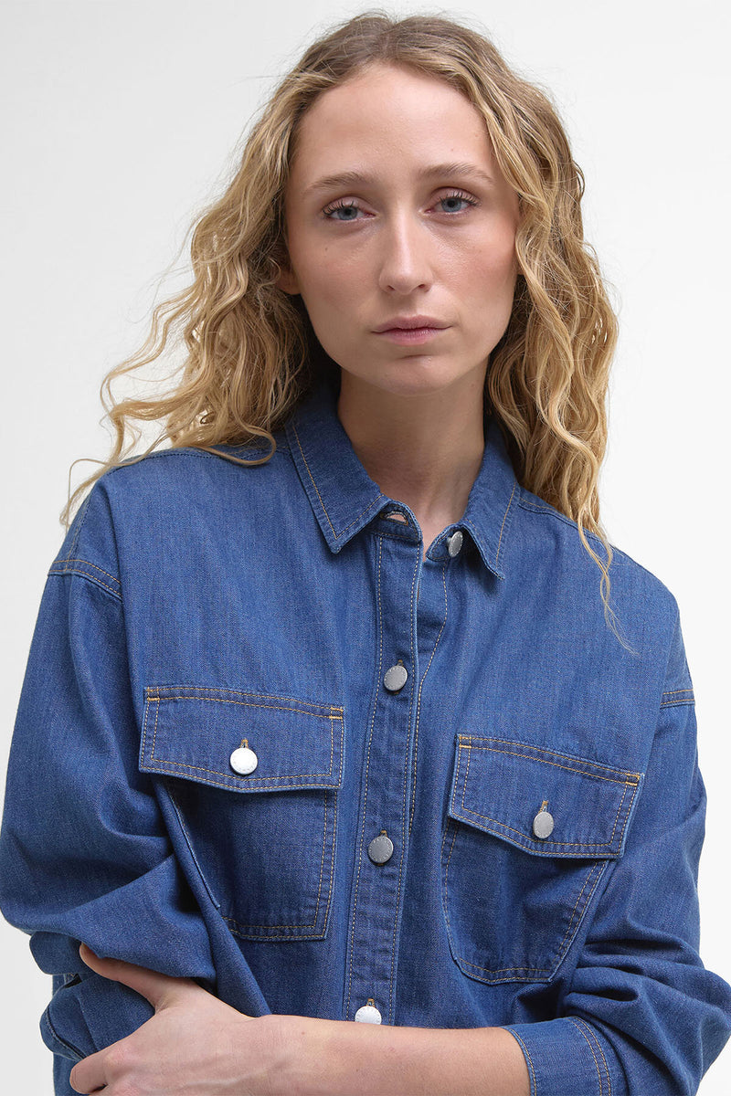 Camicia oversize Woodrow in denim