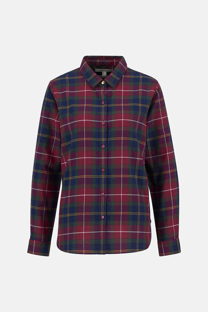 Camicia Glades in tartan dalla vestibilità rilassata