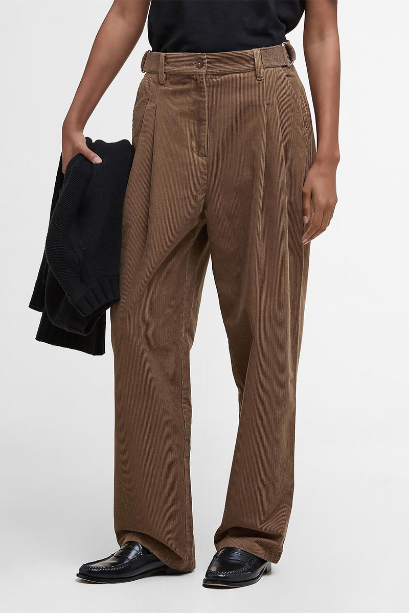 Pantaloni a coste sottili Yasmin