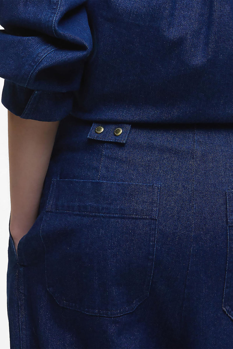 Pantaloni in denim a gamba ampia Arla