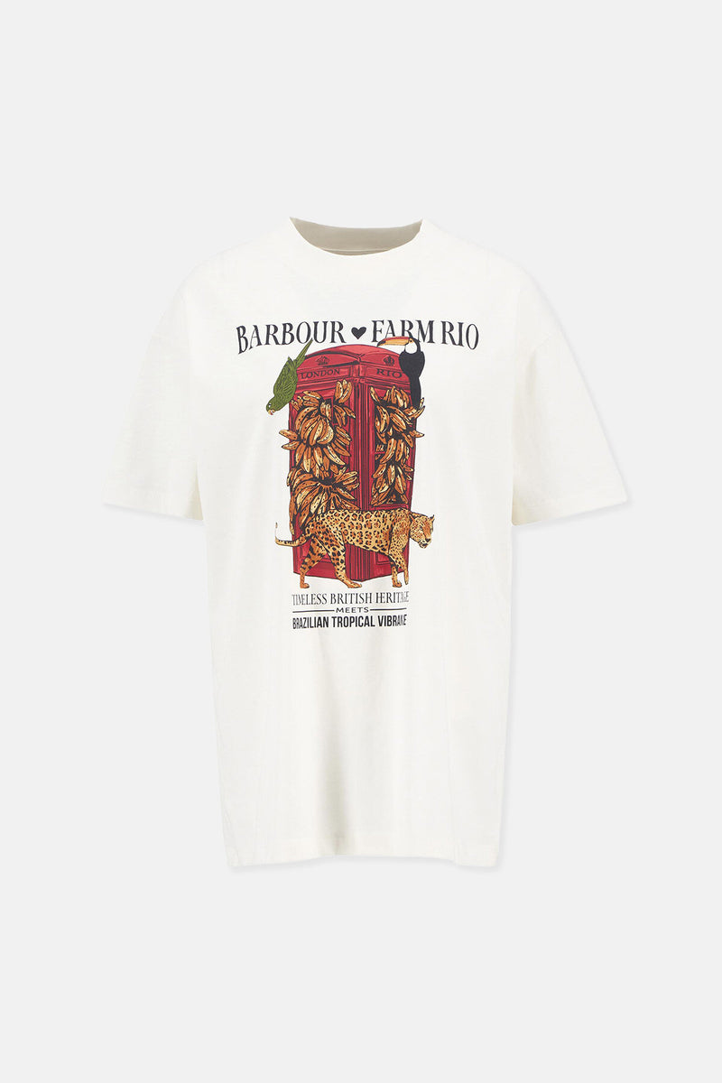 Barbour x FARM Rio Maria Clara Graphic T-Shirt