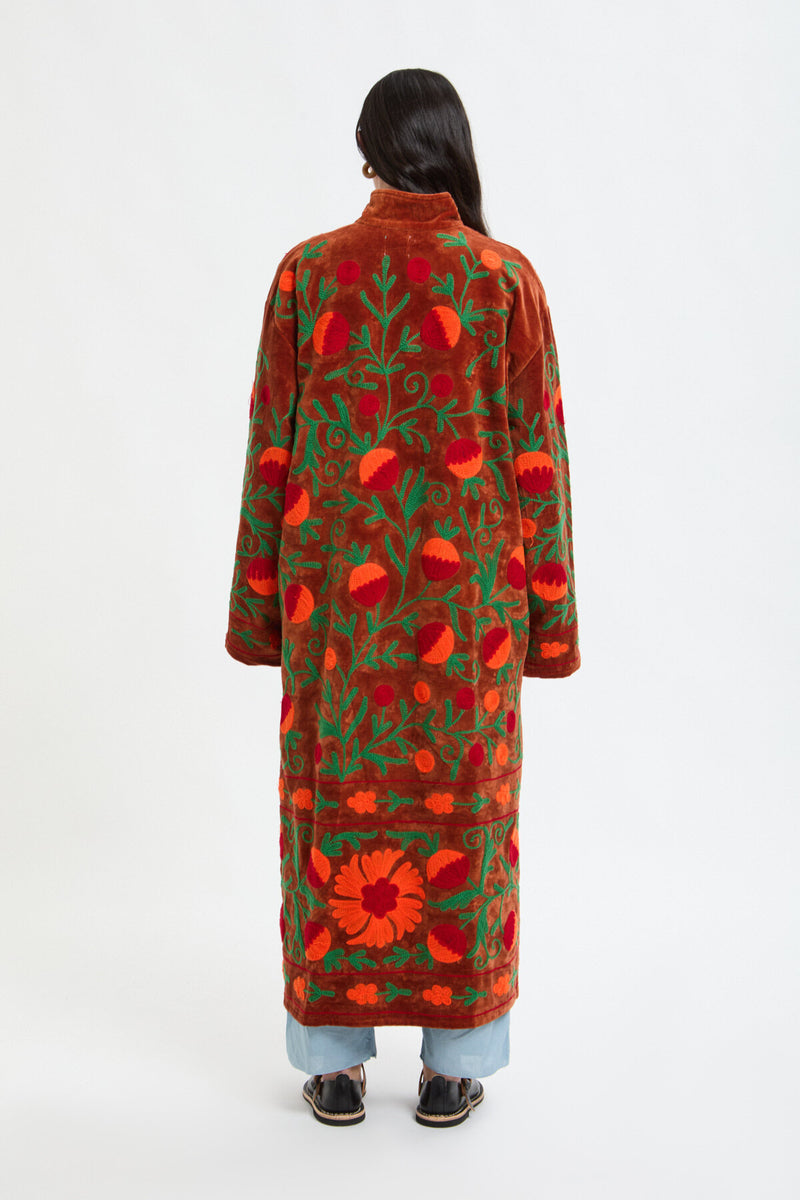 Kimono Lungo in velluto
